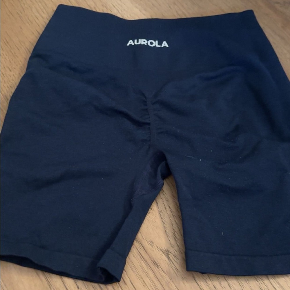 AUROLA Women's Navy Bike Shorts